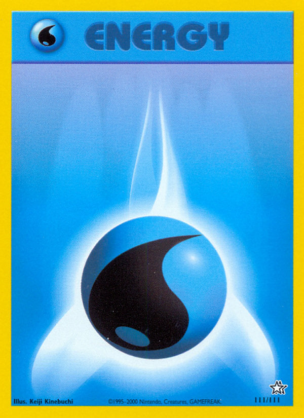 Neo Genesis Water Energy #111/111 unlimited
